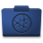 Blue Network Icon 48x48 png